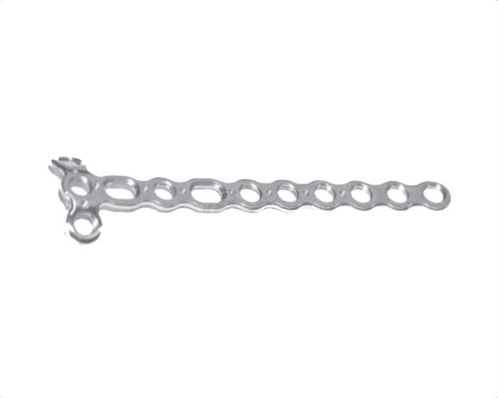 T Plate Low Profile Phalanges Safety Lock Plate System 0.8mm
