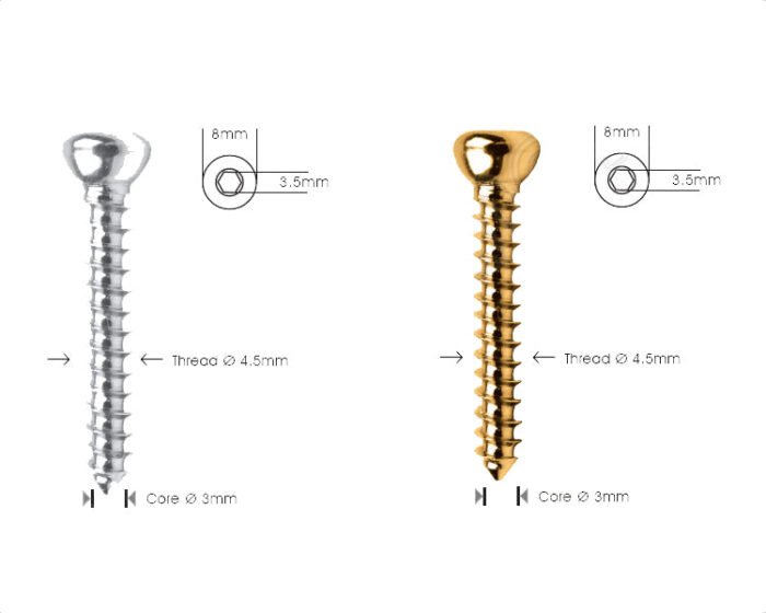 Cortex Screw Ã˜4.5mm