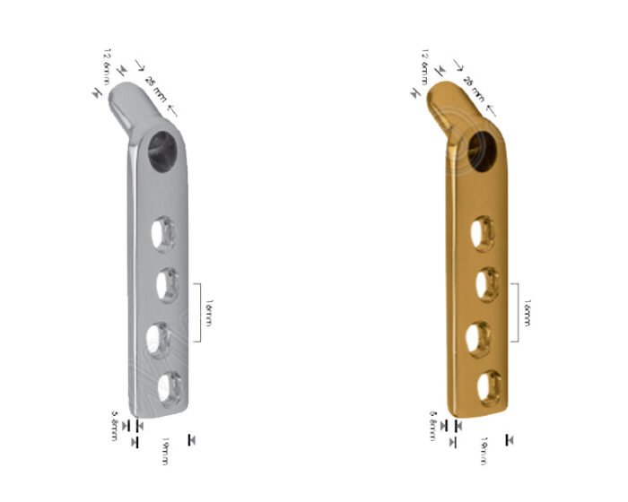 Dynamic Hip Compression Plate Short Barrel (with Dynamic Compression Holes)