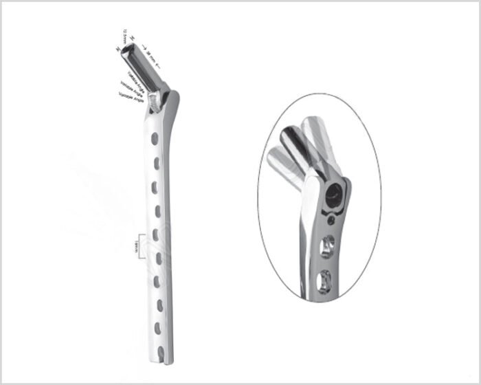 Dynamic Hip Compression Plate Variable Angle with Dynamic Compression Holes