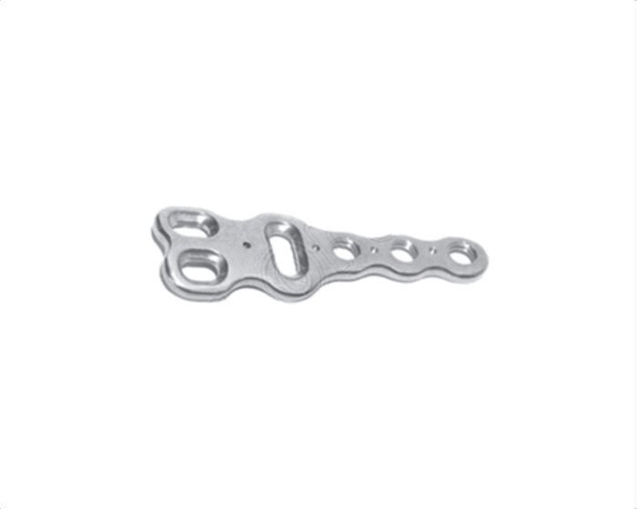 Rotational Correction Plate Low Profile Phalanges Safety Lock Plate System 1.3mm