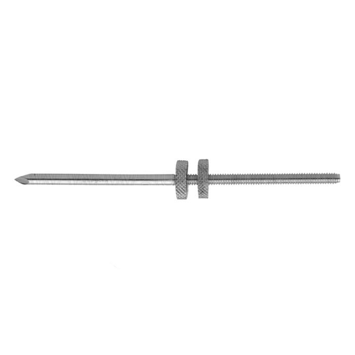 Austin Moore Pin with 2 Nuts Ã˜3.0mm Stainless Steel - Image 2