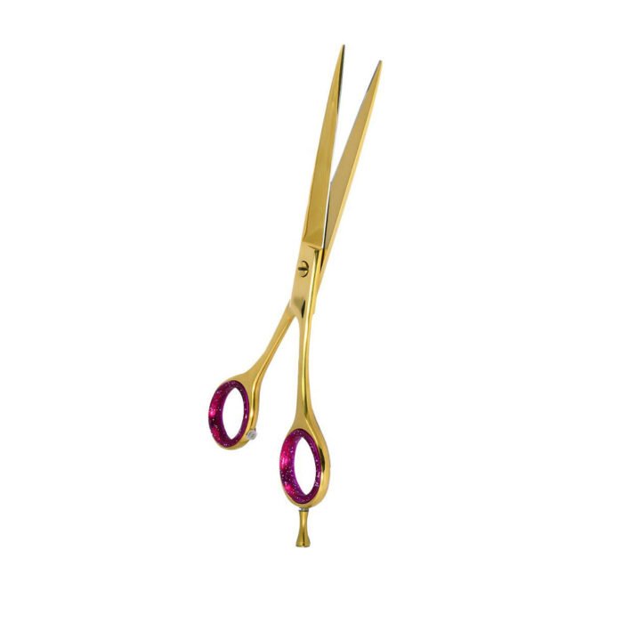 Barber Razor Scissors Gold - Image 3