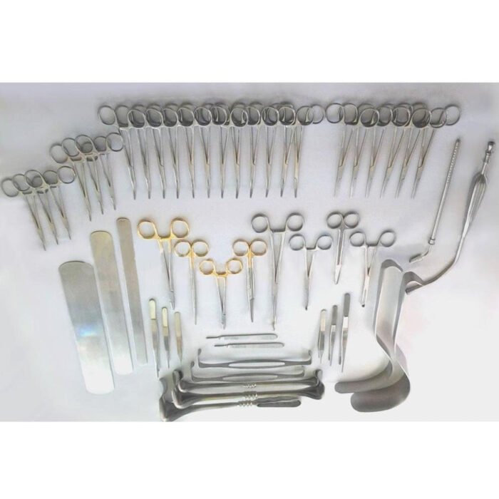 Basic Laparotomy Instruments 104 Pcs Surgery Set - Image 2