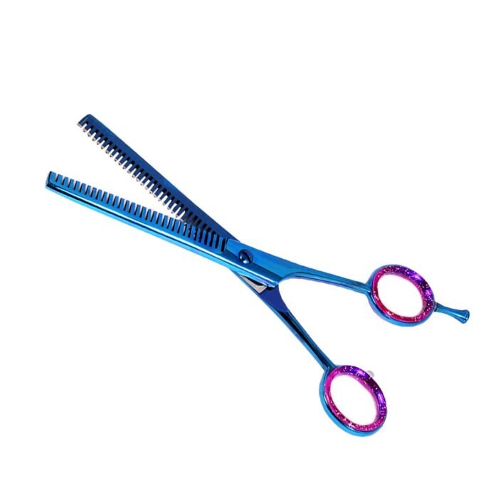 Blue Coated Thinning Scissors - Image 3