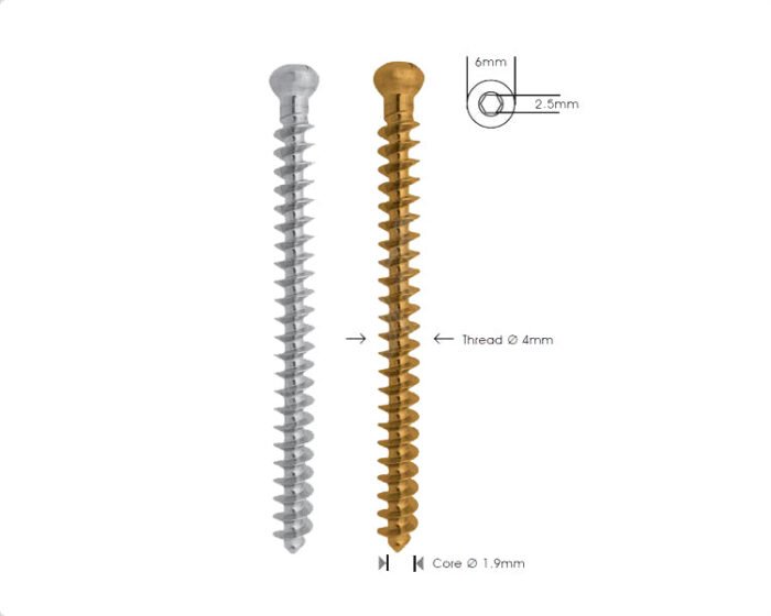 Cancellous Bone Screw Ã˜ 4.0mm Full Thread