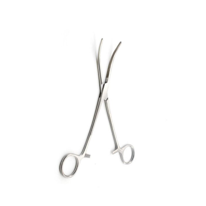 Carmalt Forceps 6 1/4" Curved - Image 4