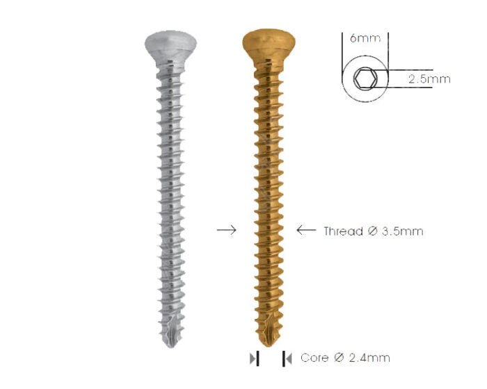 Cortex Screw Ã˜3.5mm Self Tapping