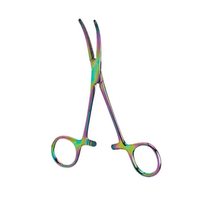 Crile Hemostatic Forceps 14cm Color Coated - Image 2