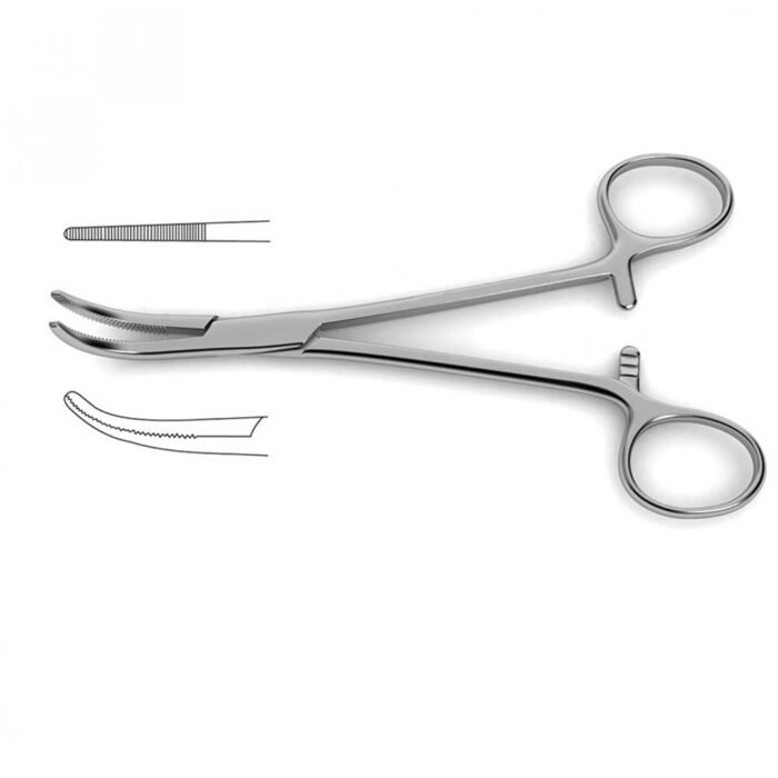 Dandy Scalp Forceps Curved to side