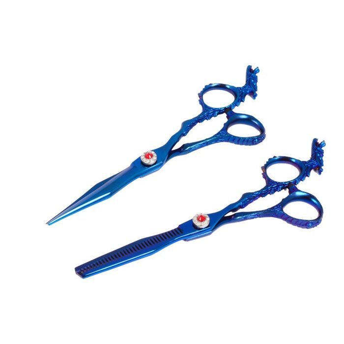 Dragon Handle Barber And Thinning Scissors - Image 3