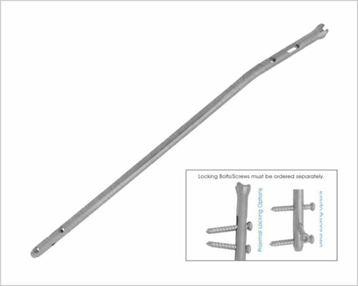Easy Universal Tibial Nail Short Bend Short Distal Holes
