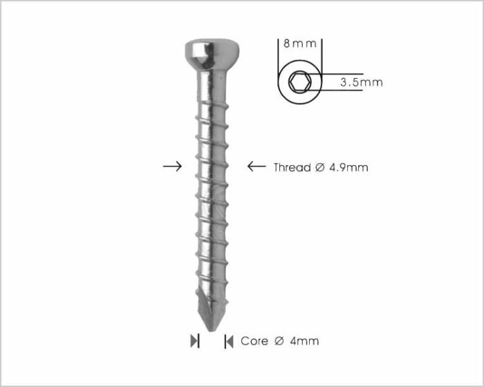 Locking Bolt Ã˜4.9mm