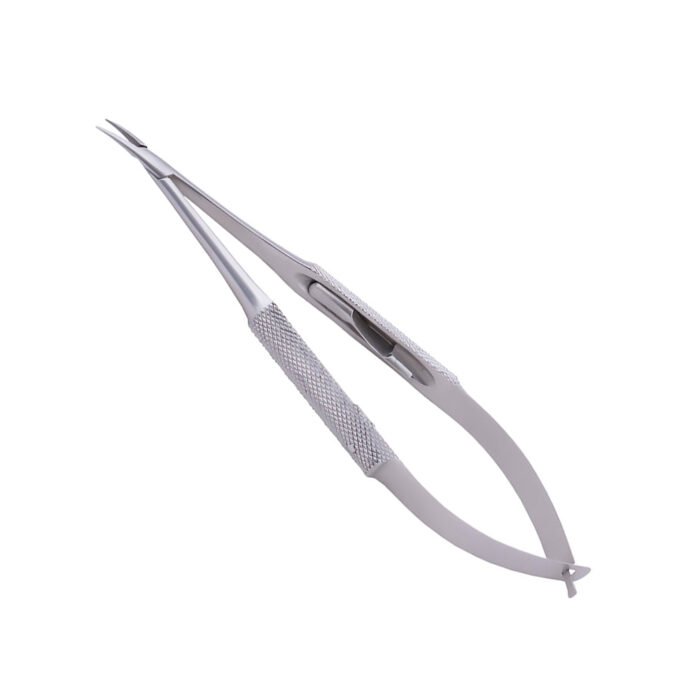 Micro Needle Holders Curved With Lock - Image 2