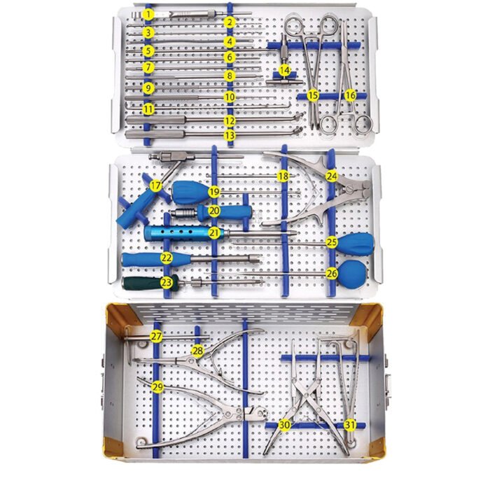 Occipito Cervical Fusion System Instrument Set
