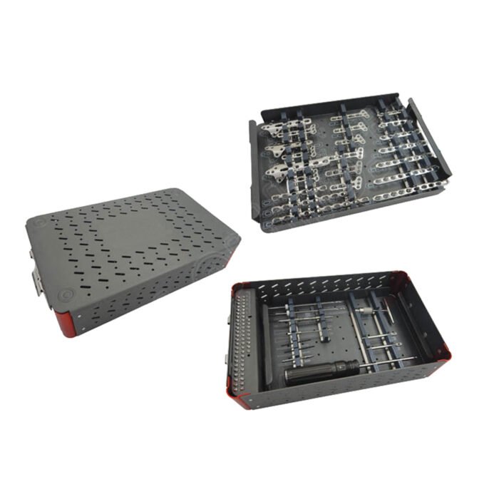 Small Fragment Safety Lock Plates Screws Set