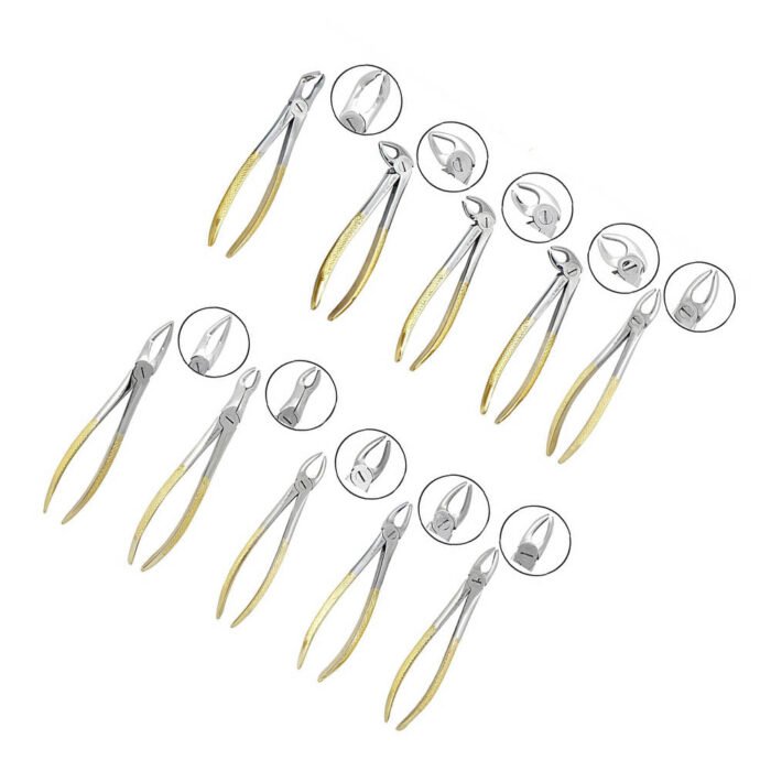 Tooth Extracting Forceps Set - Image 2